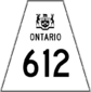 Highway 612 shield