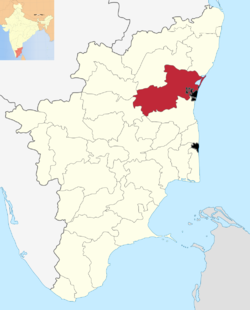 Location in India