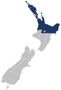 Auckland Province within New Zealand