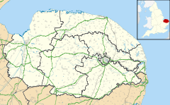 Swardeston is located in Norfolk