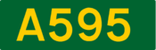 A595 road shield