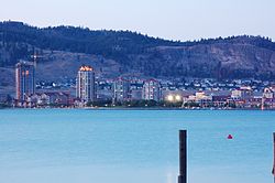 Downtown Kelowna from West Kelowna