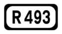 R493 road shield}}