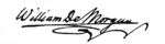 Signature of William De Morgan.png