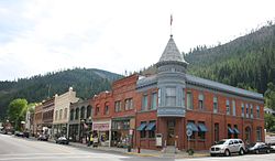 Buildings in Wallace's historic district