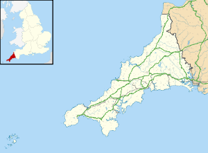 Cornwall League 1 is located in Cornwall