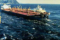 Shortly after leaving the Port of Valdez, the Exxon Valdez ran aground on Bligh Reef.