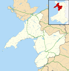 Llandwrog is located in Gwynedd