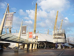 The O2 Arena, entrance.jpg