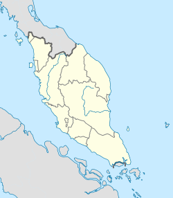 Kamunting is located in Peninsular Malaysia