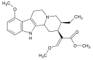 General structure of Mitragynine.