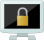 Monitor padlock.svg