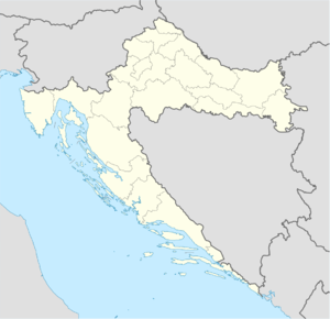 1992 Croatian First Football League is located in Croatia