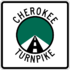 Cherokee Turnpike marker