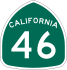 State Route 46 marker