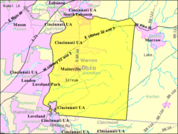 Detailed map of Hamilton Township