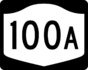 NYS Route 100A marker