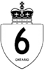 Highway 6 shield