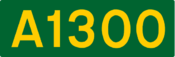 A1300 road shield