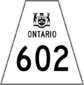 Highway 602 shield