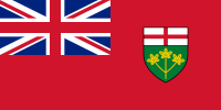 Flag of the Canadian Province of Ontario