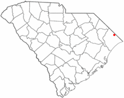 Location of Loris inSouth Carolina