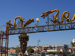 Entrance to Los Angeles' Chinatown