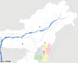 Map of Manipur high