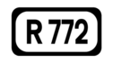 R772 road shield}}