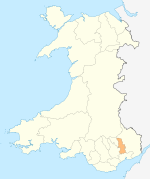 Wales Torfaen locator map.svg