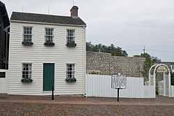 Mark Twain's boyhood home in Hannibal