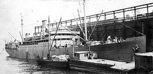 USS Henry R. Mallory in port, c. 1918–19