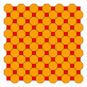 Truncated square tiling