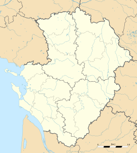 Vernon is located in Poitou-Charentes