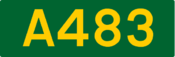 A483 road shield