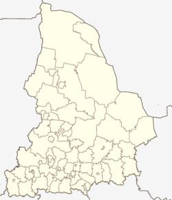 Lesnoy is located in Sverdlovsk Oblast