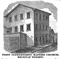 1stIndependentBaptist BelknapSt Boston HomansSketches1851.jpg