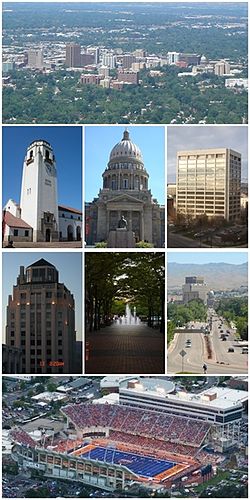 Skyline of Boise