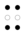 ⠭ (braille pattern dots-1346) 