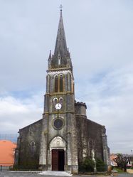 The church in Pouillon