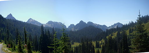 The Rugged Tatoosh Range from Paradise