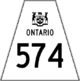 Ontario Highway 574.svg