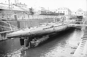 U-37 at Lorient in 1940