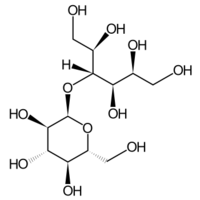 Chemical structure of maltitol