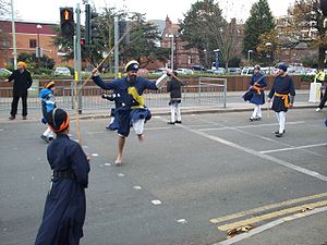 Gatka demonstration in Bedford, England (2007)