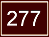 Route 277 shield