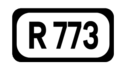 R773 road shield}}