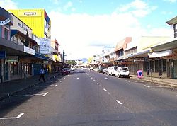 Lautoka's Central Business District area