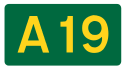 A19 road shield