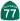 California 77.svg